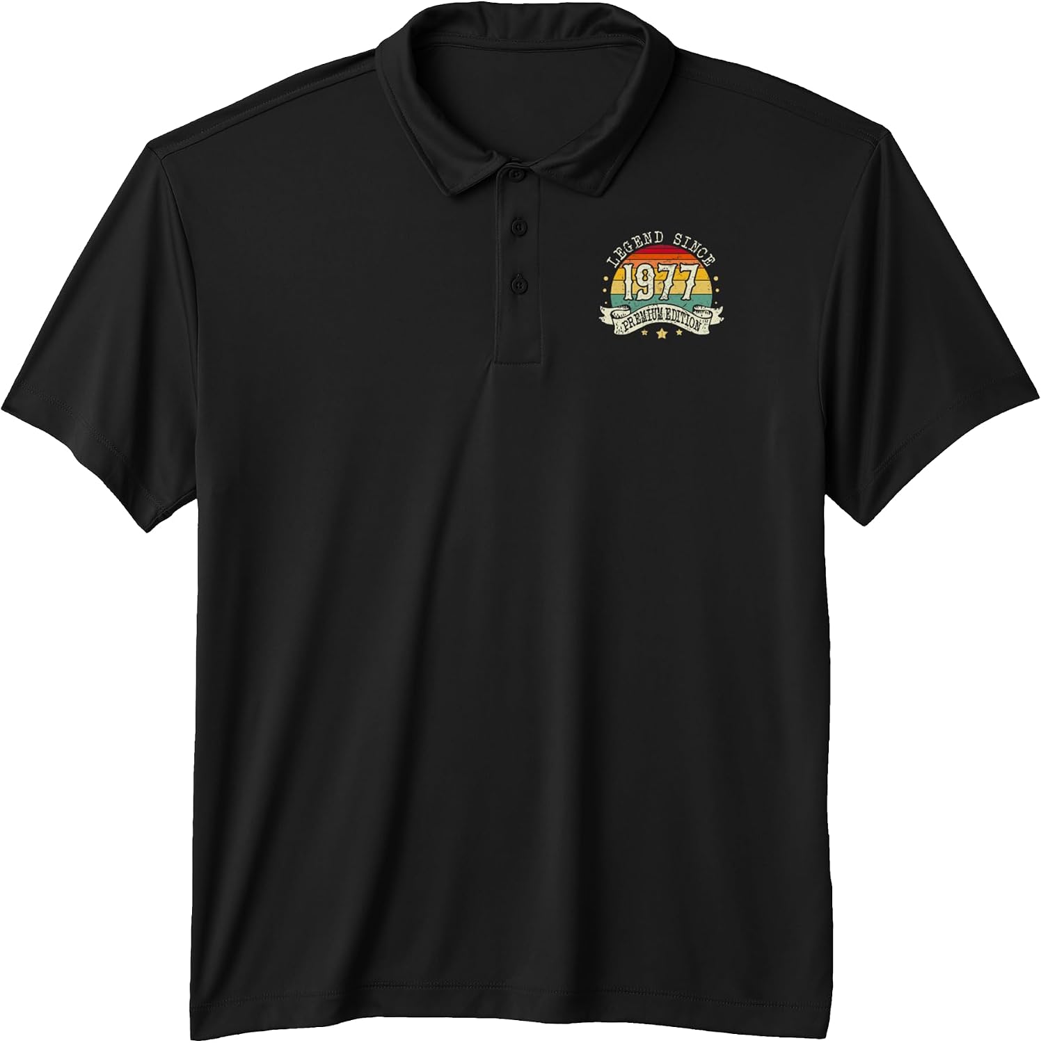 Legend Simple Born in 1977 Birthday Gift Ideas - Adult & Kids T-Shirts, Sweatshirts & Hoodies apparel design preview 1