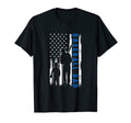 Proud Baseball Dad American Flag Sports T-Shirt - Minimalist Print Unisex - T-Shirt, Sweatshirt, Hoodie