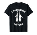 Baseball Soccer Mash Up Touchdown Go T-Shirt - Aesthetic Graphic Men Women - T-Shirt, Sweatshirt, Hoodie