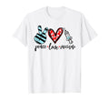 Peace Love Vaccinate Nurses T-Shirt - Fun Novelty Design for Adults - T-Shirt, Sweatshirt, Hoodie