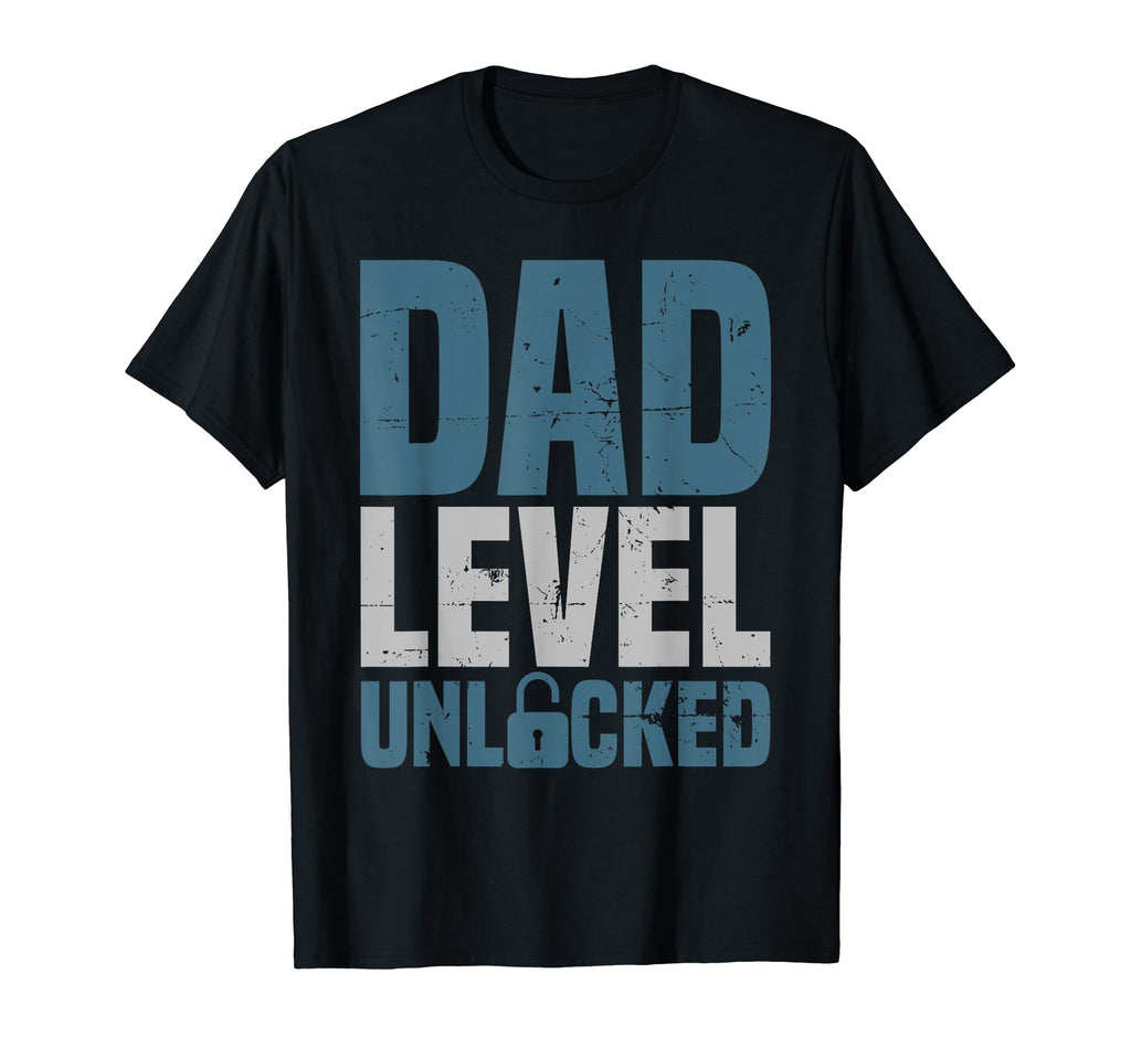 Dad Level Unlocked Gamer Dad Fathers Day T-Shirt - Aesthetic Graphic Unisex - T-Shirt, Sweatshirt, Hoodie