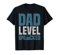 Dad Level Unlocked Gamer Dad Fathers Day T-Shirt - Aesthetic Graphic Unisex - T-Shirt, Sweatshirt, Hoodie