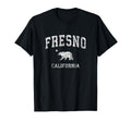 Fresno California Ca Distressed T-Shirt - Custom Art Print for Adults - T-Shirt, Sweatshirt, Hoodie