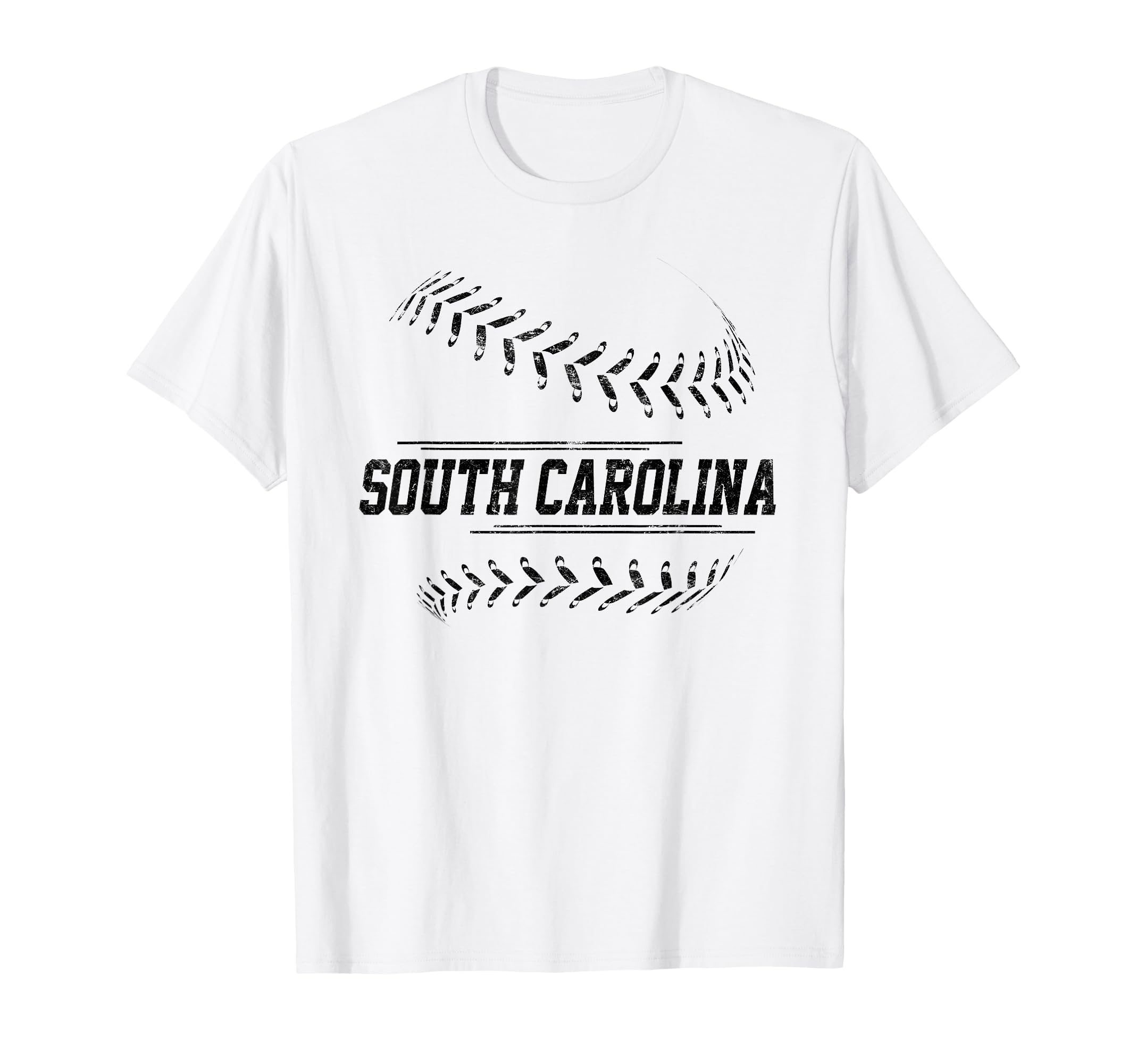 South Carolina Baseball State T-Shirt - Casual Everyday Wear Men Women - T-Shirt, Sweatshirt, Hoodie