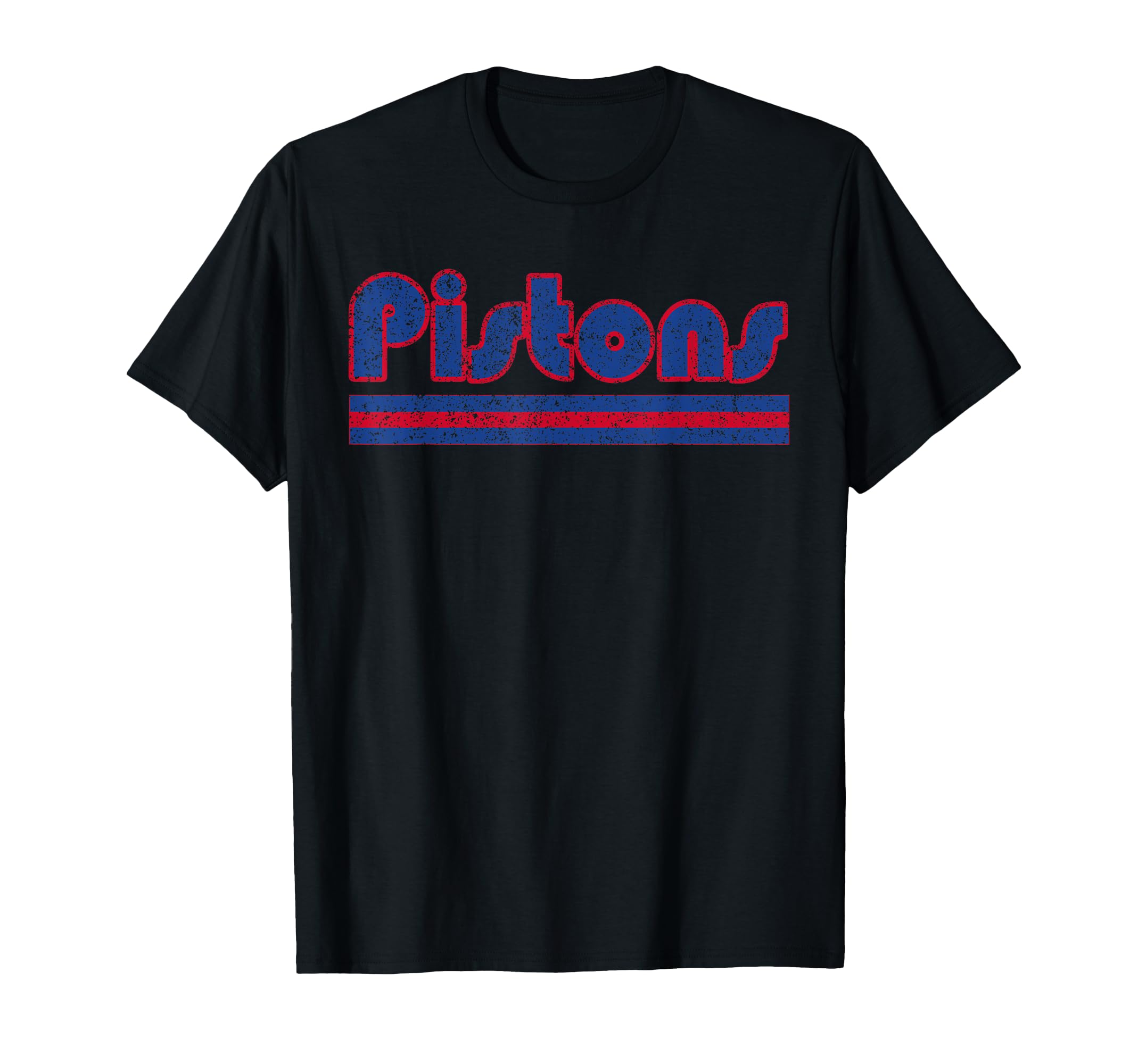 Pistons Name 3 Stripes T-Shirt - Casual Everyday Wear for Adults - T-Shirt, Sweatshirt, Hoodie