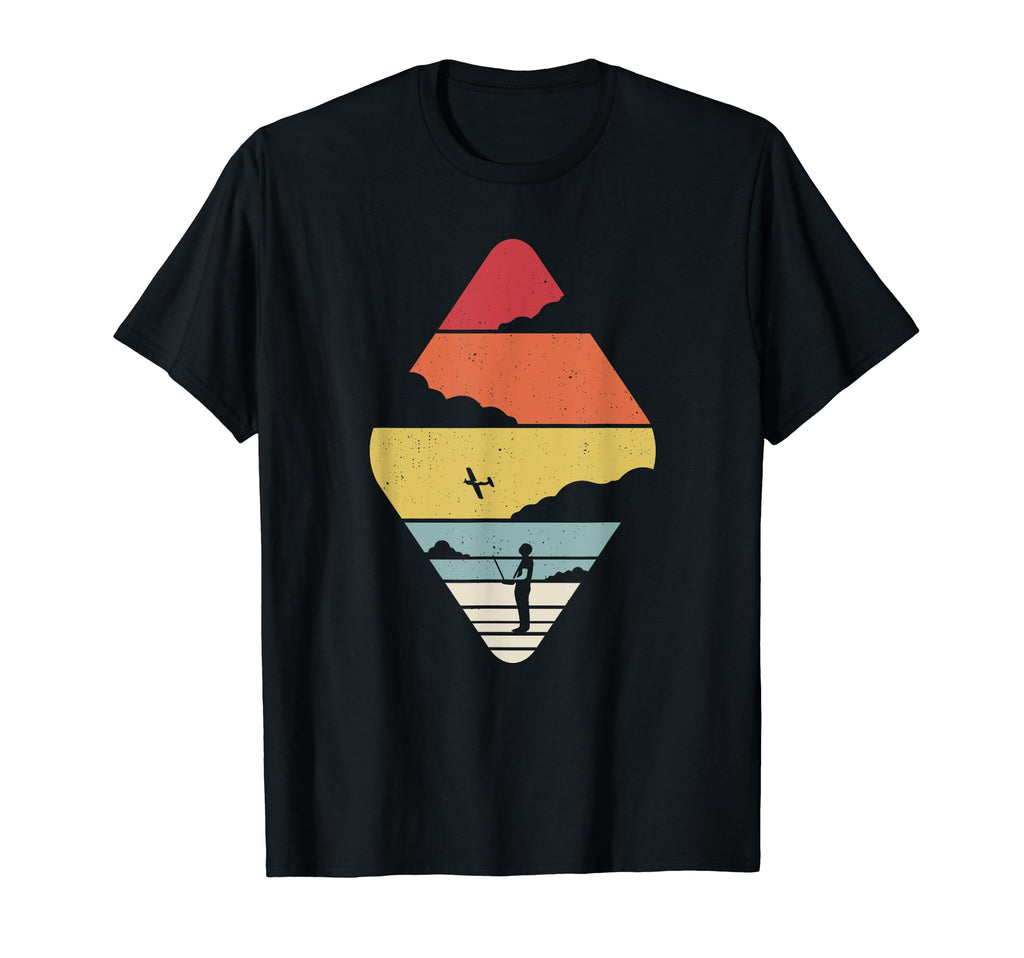 Model Flight Sunset Model Airplane T-Shirt - Fun Novelty Design Men Women - T-Shirt, Sweatshirt, Hoodie