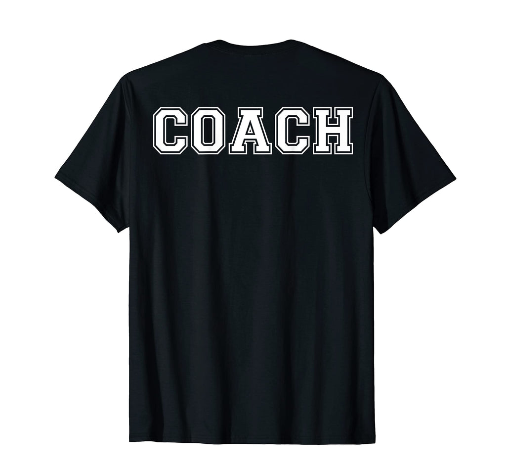 Coach Back Gift Soccer Baseball T-Shirt - Fun Novelty Design for Adults - T-Shirt, Sweatshirt, Hoodie