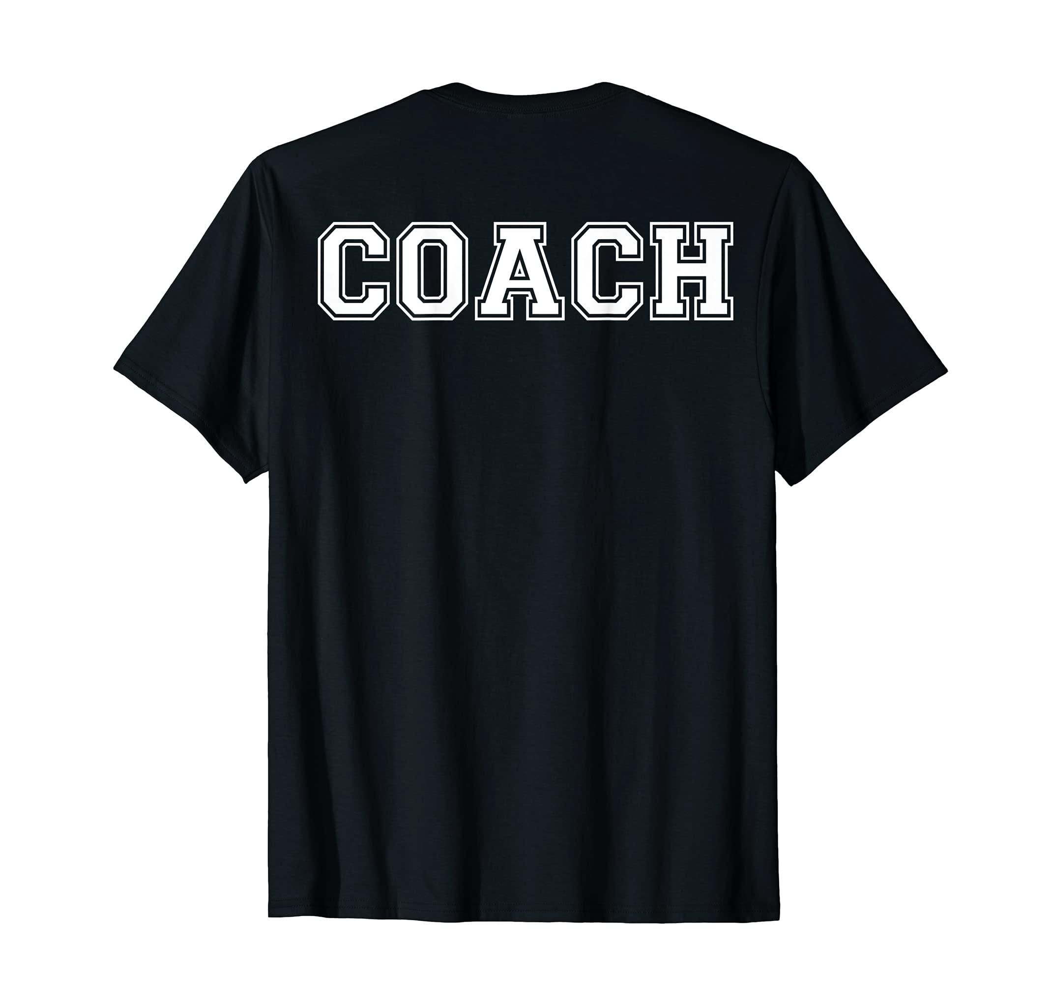 Coach Back Gift Soccer Baseball T-Shirt - Fun Novelty Design for Adults - T-Shirt, Sweatshirt, Hoodie