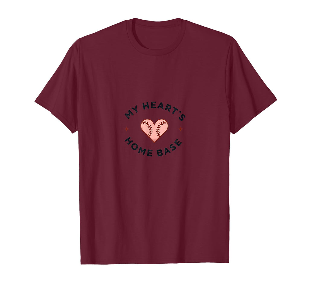 My Hearts Home Base Girlfriend T-Shirt - Streetwear Style for Adults - T-Shirt, Sweatshirt, Hoodie