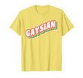 Gaysian Gay Asian Lgbt Pride Rainbow T-Shirt - Trendy Graphic Men Women - T-Shirt, Sweatshirt, Hoodie