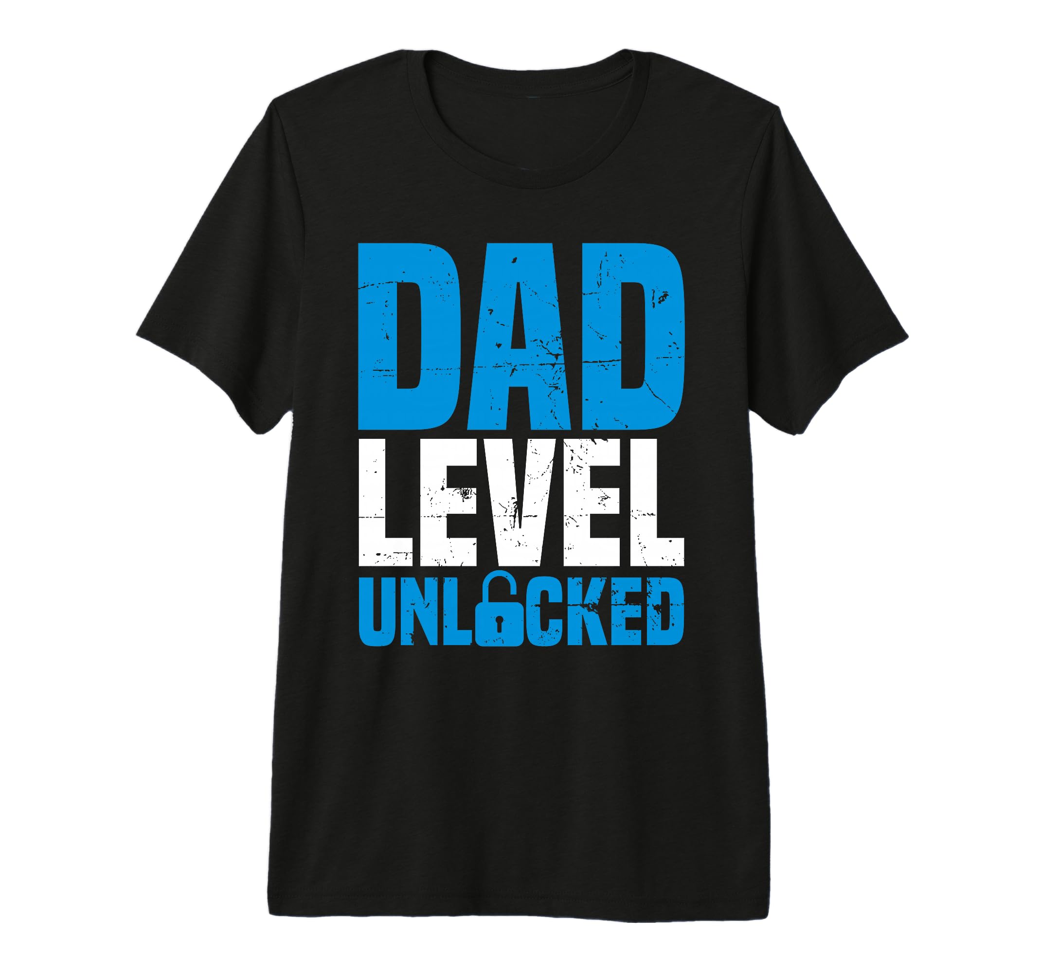 Mens Fathers Day Gamer Dad Dad Level T-Shirt - Trendy Graphic for Adults - T-Shirt, Sweatshirt, Hoodie