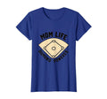 Mom Life Diamond Powered Baseball T-Shirt - Casual Everyday Wear for Adults - T-Shirt, Sweatshirt, Hoodie