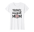 Travel Baseball Mom Travel Team T-Shirt - Fun Novelty Design for Adults - T-Shirt, Sweatshirt, Hoodie