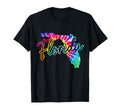 Florida Tie Dye State Map Pride Hippie T-Shirt - Novelty Apparel Men Women - T-Shirt, Sweatshirt, Hoodie
