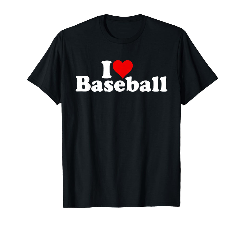 I Love Heart Baseball T-Shirt - Aesthetic Graphic Men Women - T-Shirt, Sweatshirt, Hoodie