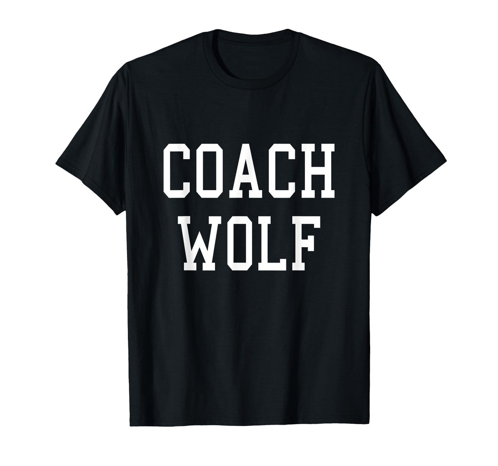Coach Wolf Custom Football Soccer T-Shirt - Unique Graphic for Adults - T-Shirt, Sweatshirt, Hoodie