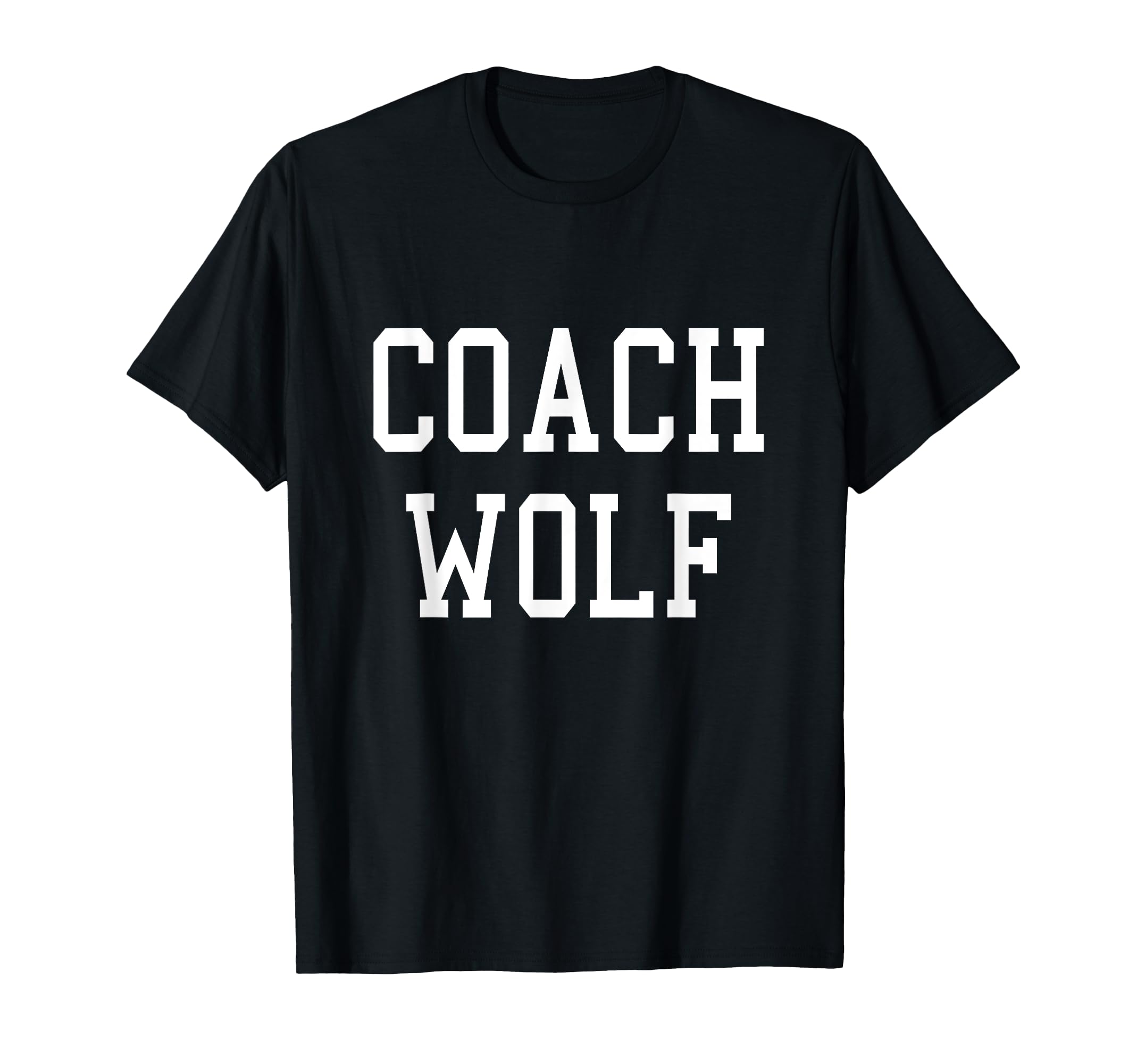 Coach Wolf Custom Football Soccer T-Shirt - Unique Graphic for Adults - T-Shirt, Sweatshirt, Hoodie