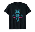 Jesus Christ Love And Peace Christian T-Shirt - Graphic Print Men Women - T-Shirt, Sweatshirt, Hoodie