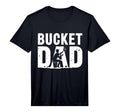 Bucket Dad Softball Baseball Game T-Shirt - Fun Novelty Design Unisex - T-Shirt, Sweatshirt, Hoodie