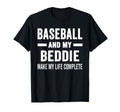 Baseball And My Beddie Mama Dog T-Shirt - Fun Novelty Design Men Women - T-Shirt, Sweatshirt, Hoodie