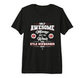 Kyle Schwarber Awesome Moms Tri Blend T-Shirt - Unique Graphic for Adults - T-Shirt, Sweatshirt, Hoodie