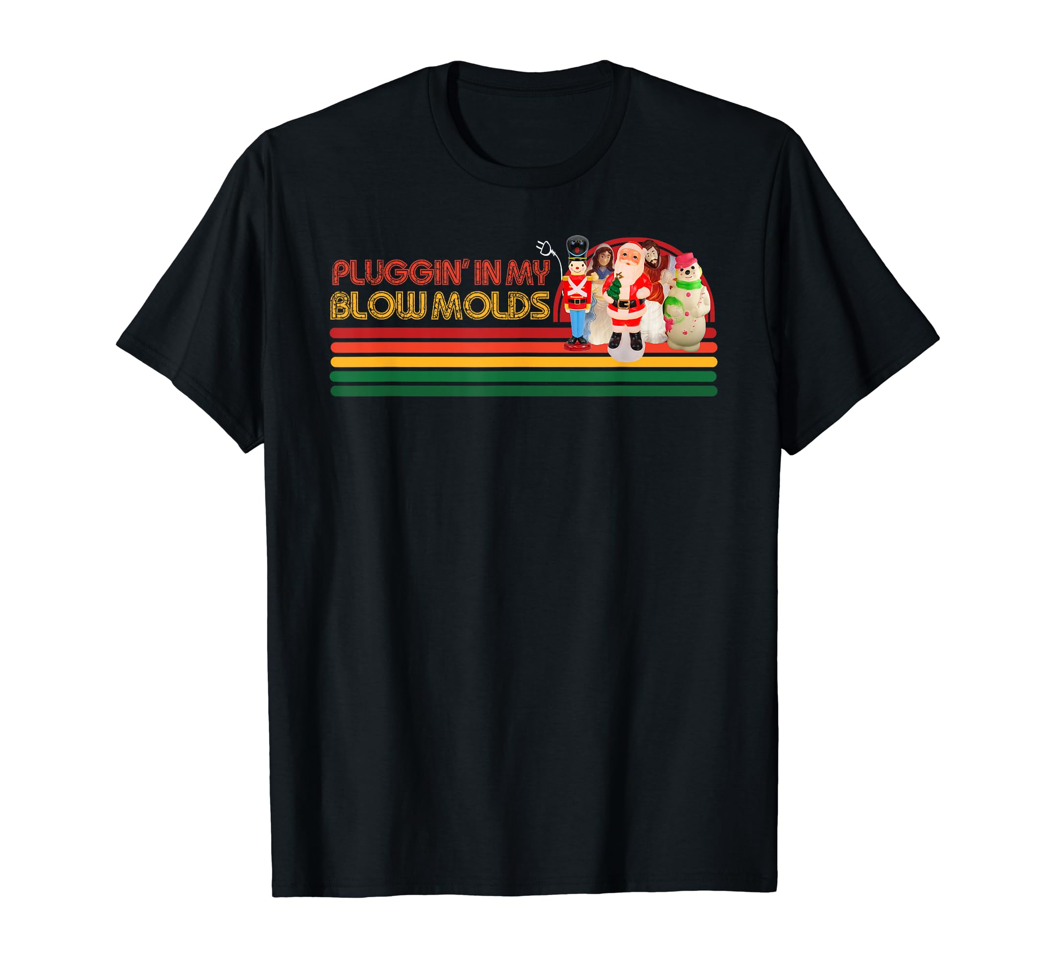 Pluggin My Blow Molds Stripes T-Shirt - Unique Graphic Men Women - T-Shirt, Sweatshirt, Hoodie