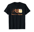 Puerto Rican Funny Coquito Peace Love T-Shirt - Fun Novelty Design Unisex - T-Shirt, Sweatshirt, Hoodie