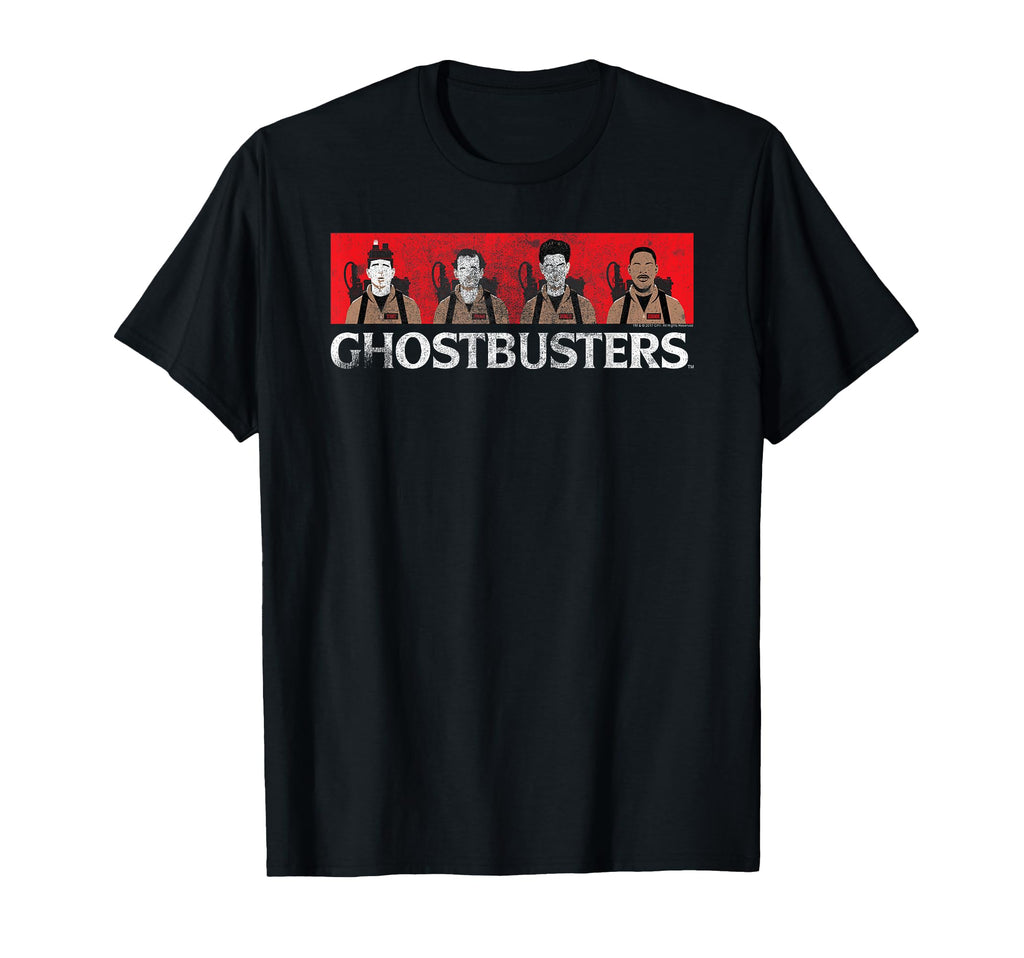 Ghostbusters Character Faces T-Shirt - Minimalist Print for Adults - T-Shirt, Sweatshirt, Hoodie