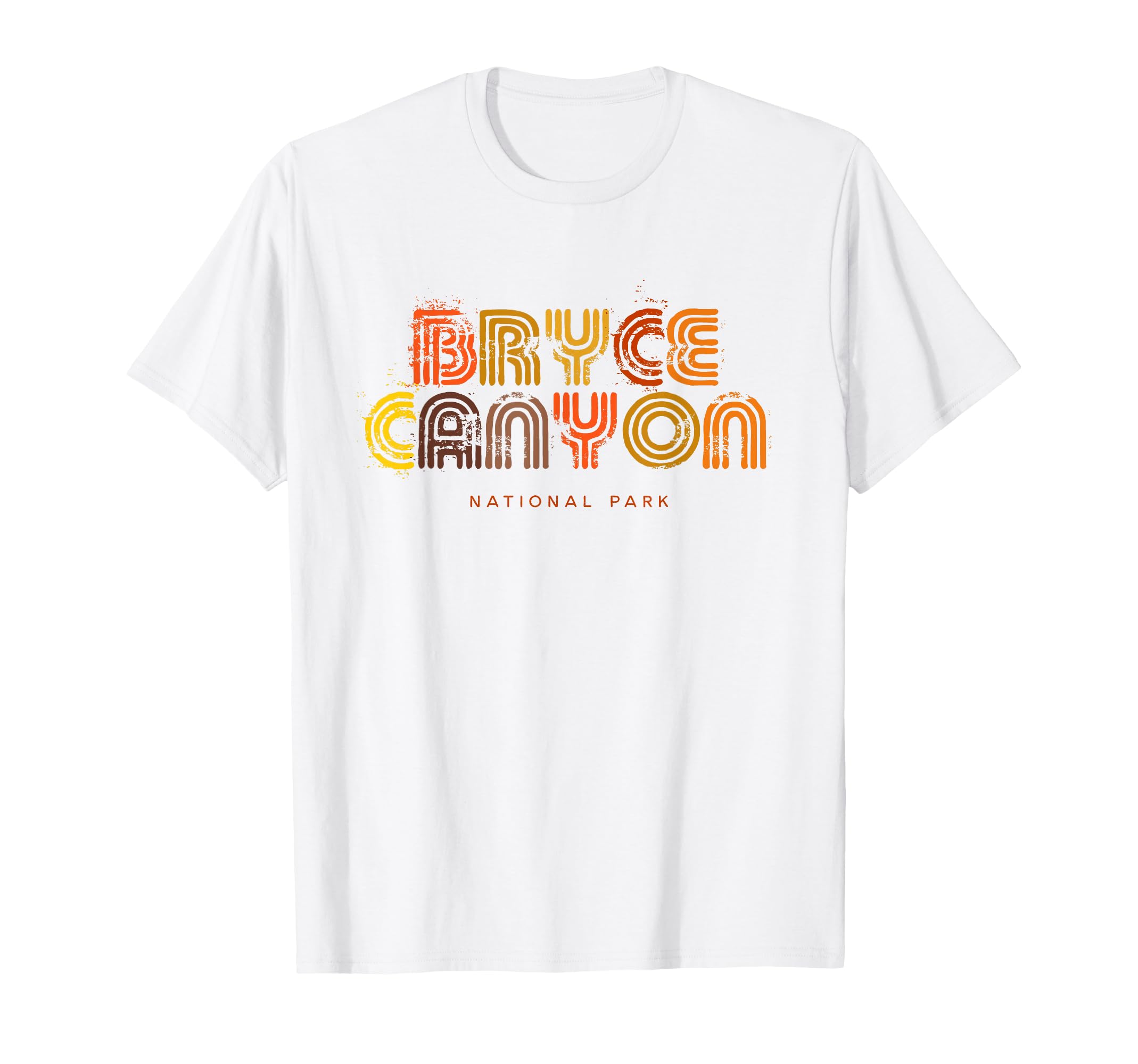 Bryce Canyon National Park 70S 80S Type T-Shirt - Novelty Apparel Unisex - T-Shirt, Sweatshirt, Hoodie