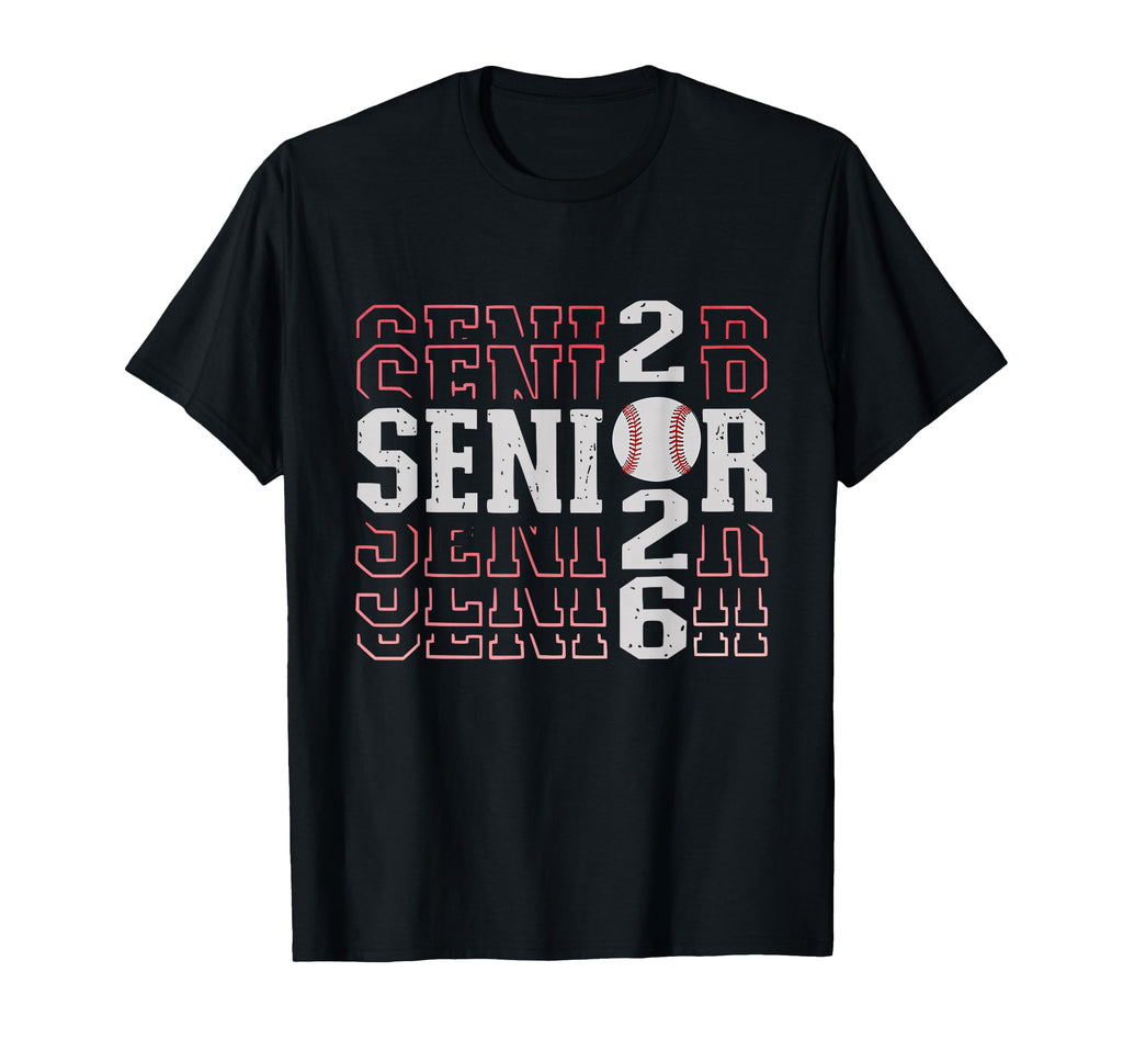 Senior 2026 Baseball Senior Night T-Shirt - Fun Novelty Design for Adults - T-Shirt, Sweatshirt, Hoodie