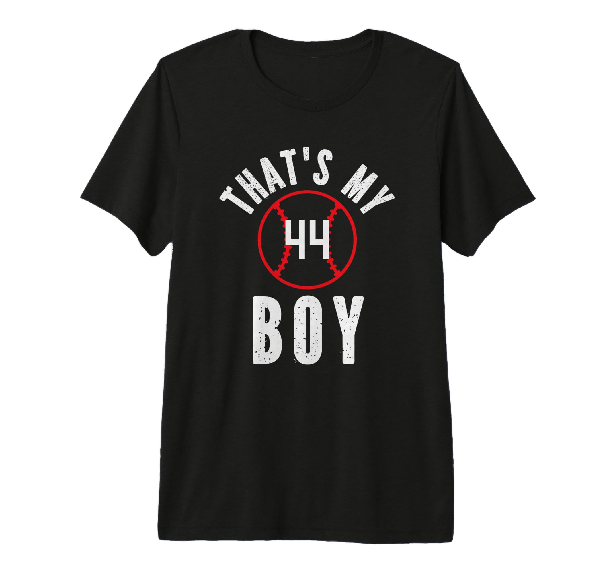 Thats My Jersey Number 44 Baseball Mom T-Shirt - Trendy Graphic for Adults - T-Shirt, Sweatshirt, Hoodie