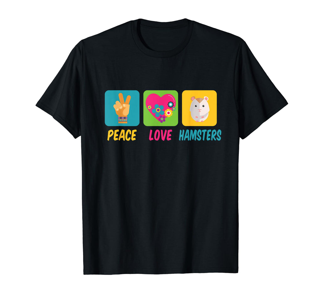 Hamsters Love And Peace T-Shirt - Streetwear Style for Adults - T-Shirt, Sweatshirt, Hoodie