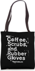Coffee Scrubs and Rubber Gloves Doctor Nurse - Adult & Kids T-Shirts, Sweatshirts & Hoodies apparel design preview 1