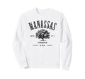 Manassas Virginia Distressed Souvenir Sweatshirt - Novelty Apparel Unisex - T-Shirt, Sweatshirt, Hoodie
