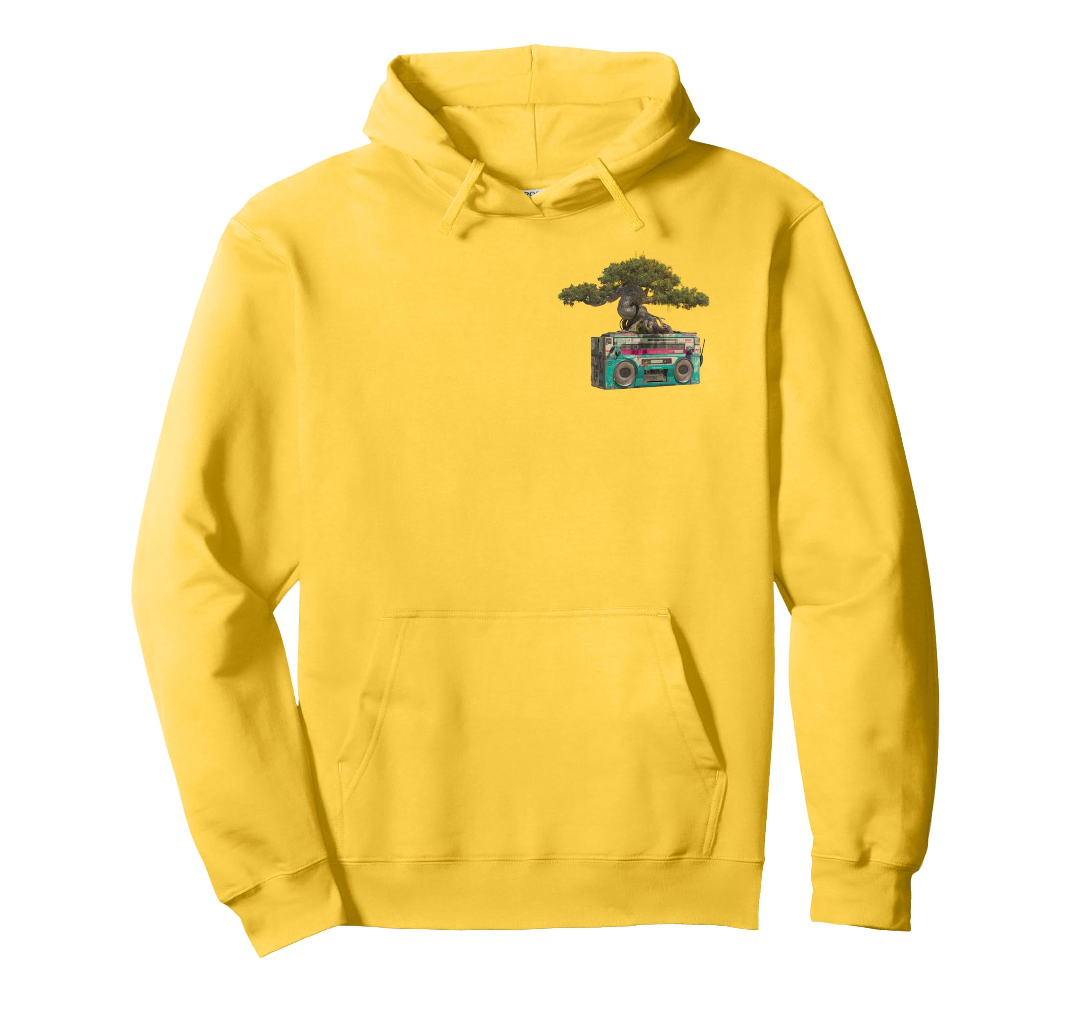 Boombox Pocket Placement Hoodie - Graphic Print Unisex - T-Shirt, Sweatshirt, Hoodie
