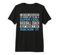 Baseball Coach Funny Gift Thank You T-Shirt - Casual Everyday Wear Unisex - T-Shirt, Sweatshirt, Hoodie