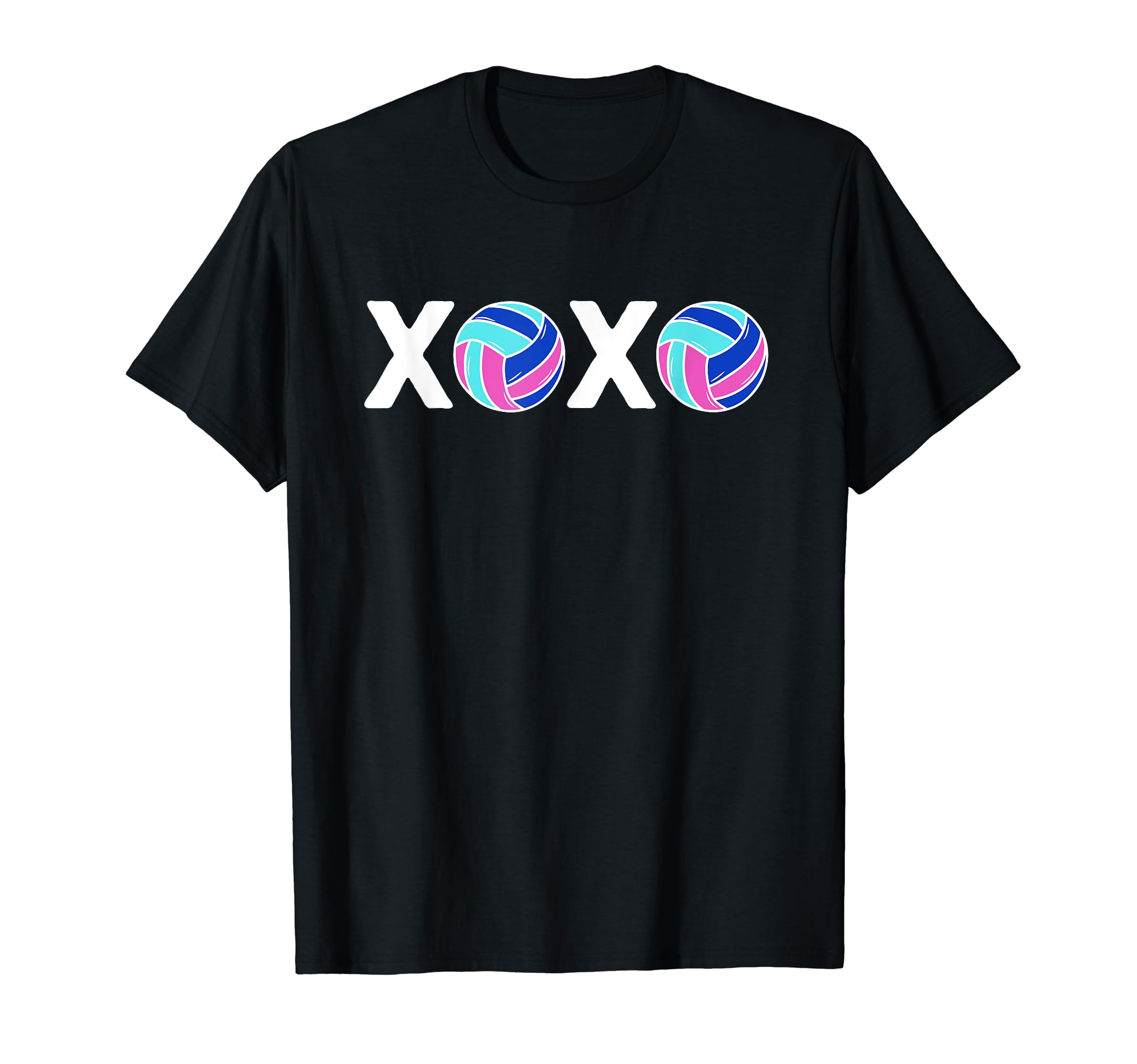 Volleyball Xoxo Players And Moms T-Shirt - Fun Novelty Design Unisex - T-Shirt, Sweatshirt, Hoodie