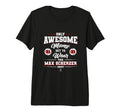 Max Scherzer Awesome Moms Tri Blend T-Shirt - Graphic Print Men Women - T-Shirt, Sweatshirt, Hoodie