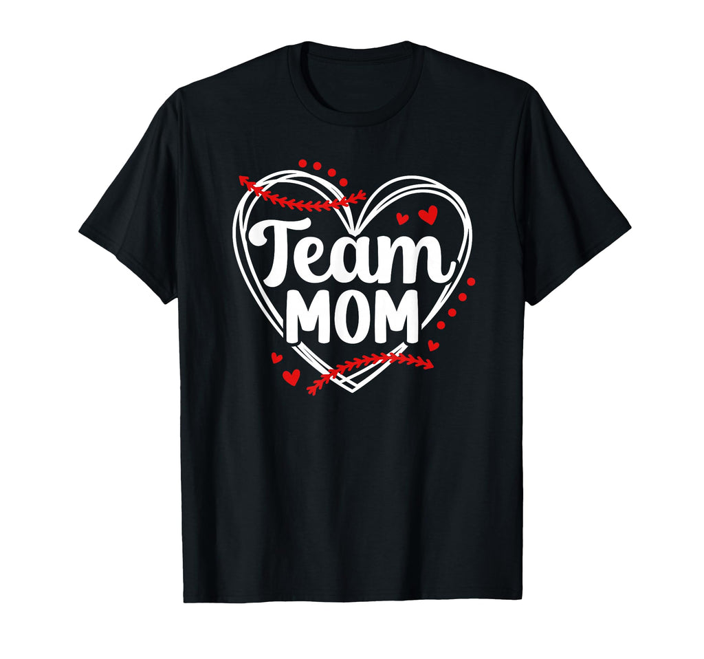 Baseball Team Mom Appreciation T-Shirt - Minimalist Print for Adults - T-Shirt, Sweatshirt, Hoodie