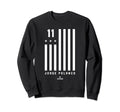 Jorge Polanco Flag Patriotic Sweatshirt - Aesthetic Graphic for Adults - T-Shirt, Sweatshirt, Hoodie