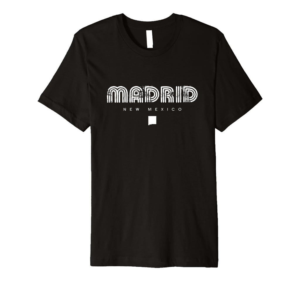 Madrid New Mexico Nm 70S 80S Type T-Shirt - Novelty Apparel for Adults - T-Shirt, Sweatshirt, Hoodie