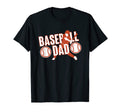 Mens Baseball Dad Baseball Father T-Shirt - Fun Novelty Design Unisex - T-Shirt, Sweatshirt, Hoodie