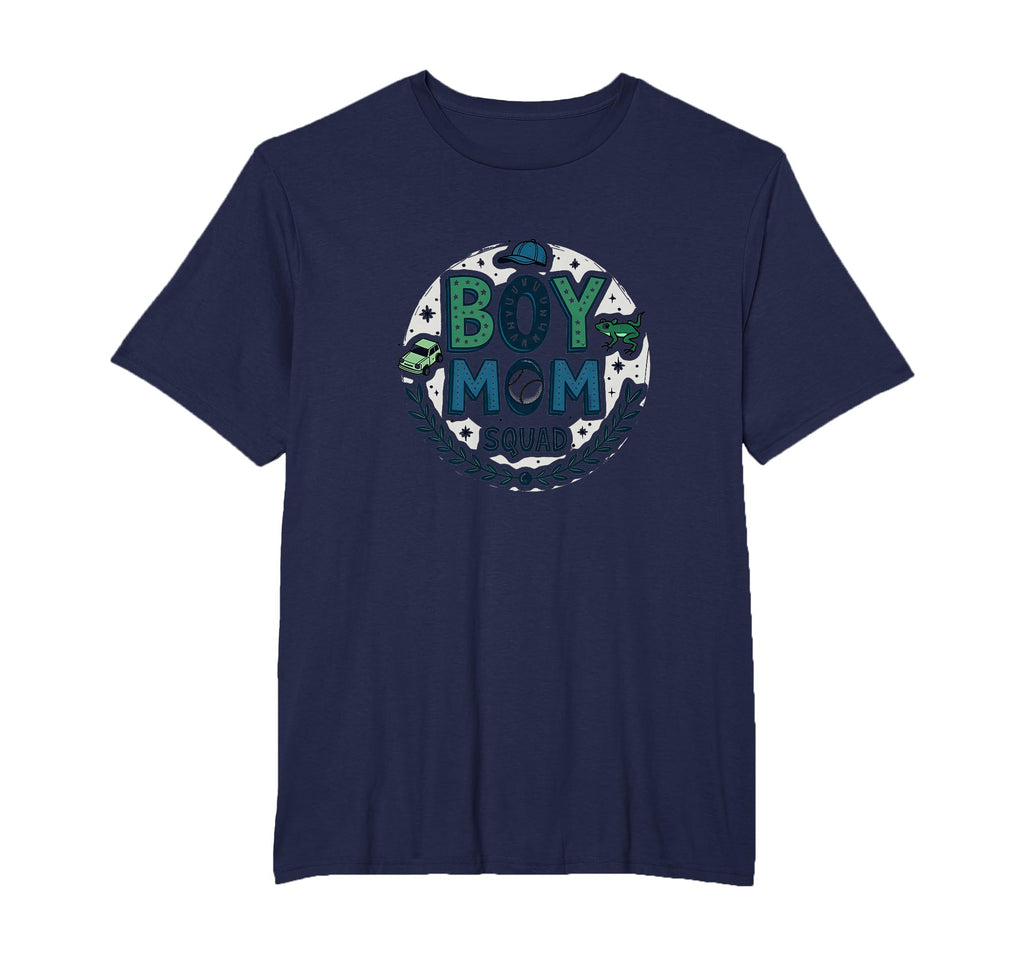 Mom Squad Proud Mama Baseball Cap T-Shirt - Casual Everyday Wear Unisex - T-Shirt, Sweatshirt, Hoodie