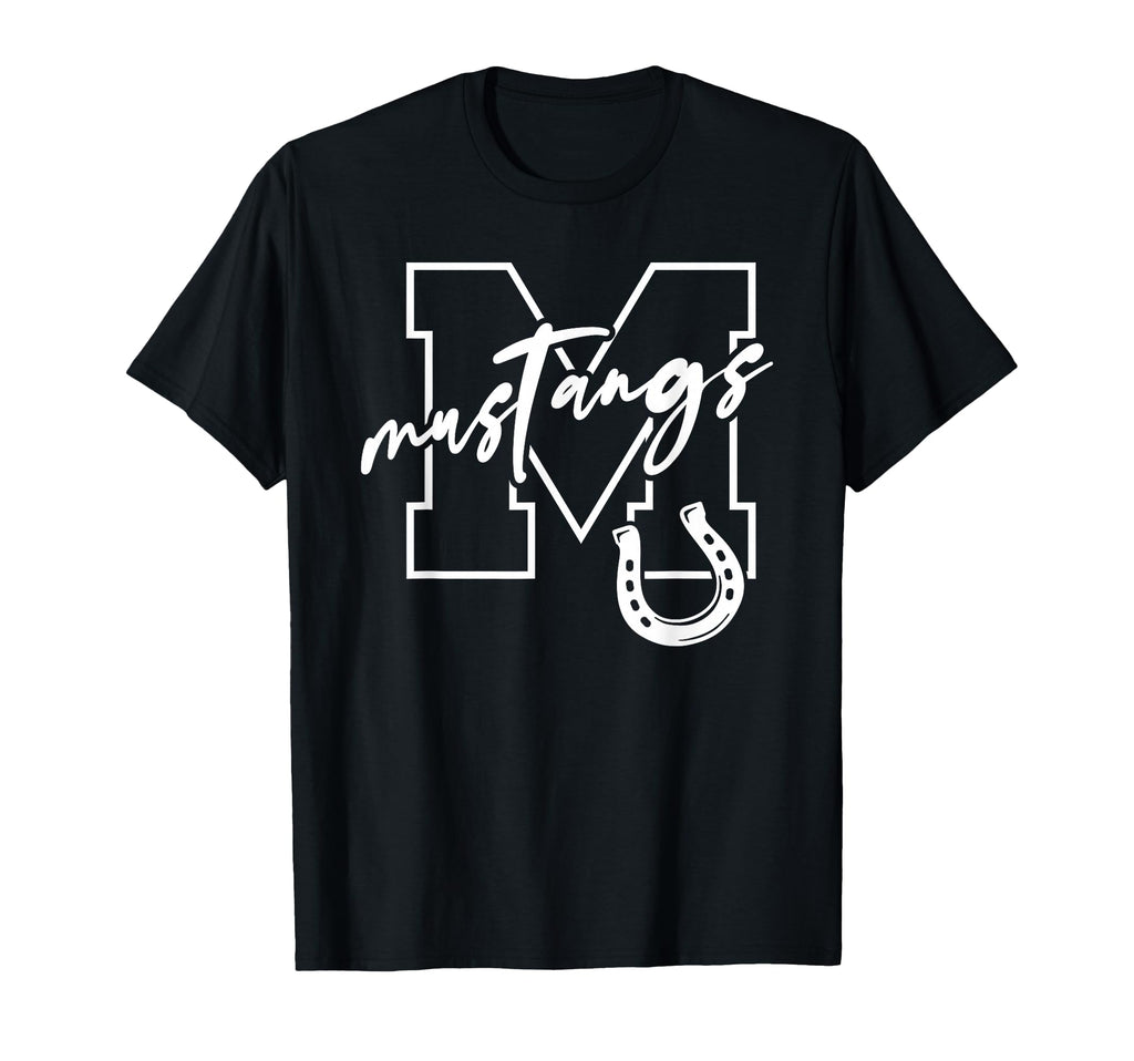 Mustangs Football Baseball Sweatshirt - Custom Art Print Men Women - T-Shirt, Sweatshirt, Hoodie