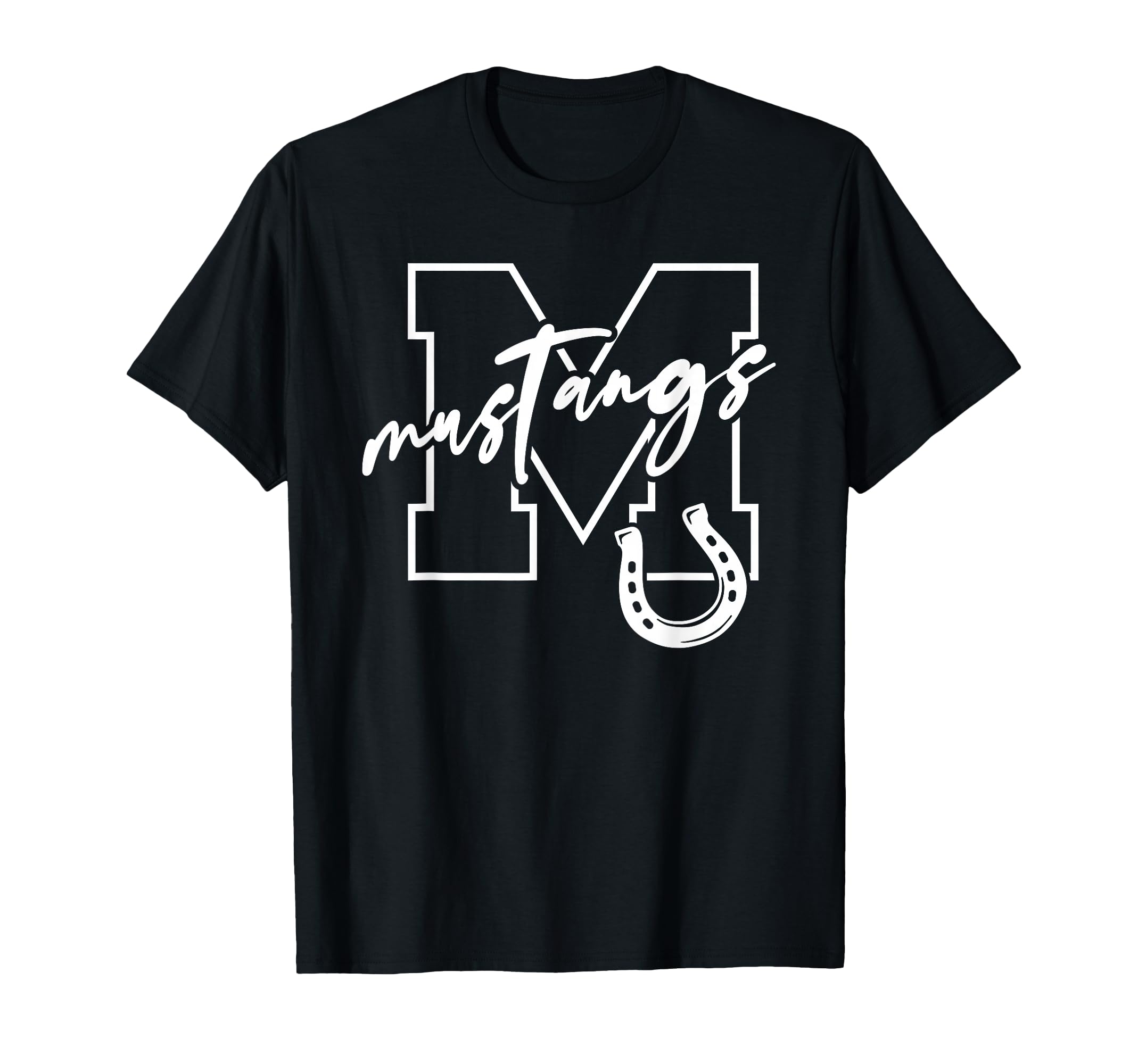 Mustangs Football Baseball Sweatshirt - Custom Art Print Men Women - T-Shirt, Sweatshirt, Hoodie