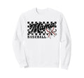 Baseball Mama Game Day Coquette Sweatshirt - Minimalist Print Men Women - T-Shirt, Sweatshirt, Hoodie