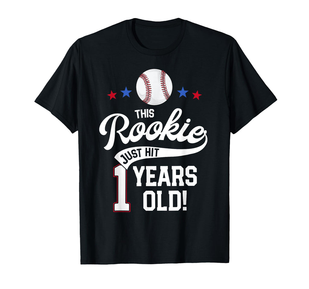 Baseball Birthday Party This Rookie T-Shirt - Streetwear Style for Adults - T-Shirt, Sweatshirt, Hoodie