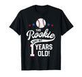 Baseball Birthday Party This Rookie T-Shirt - Streetwear Style for Adults - T-Shirt, Sweatshirt, Hoodie