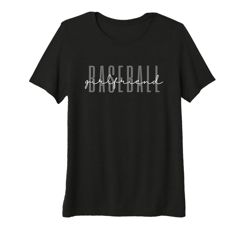 Womens Baseball Girlfriend Life T-Shirt - Novelty Apparel for Adults - T-Shirt, Sweatshirt, Hoodie