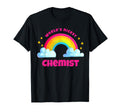 Worlds Nicest Chemist Rainbow Funny T-Shirt - Fun Novelty Design Unisex - T-Shirt, Sweatshirt, Hoodie